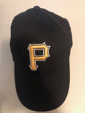 Pittsburgh‎ Pirates New Hat/Cap Black Adjustable BWM Global
